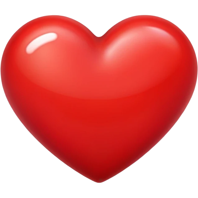 red heart emoji