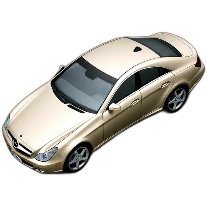 Mercedes CLS w219 color champagne more view emoji
