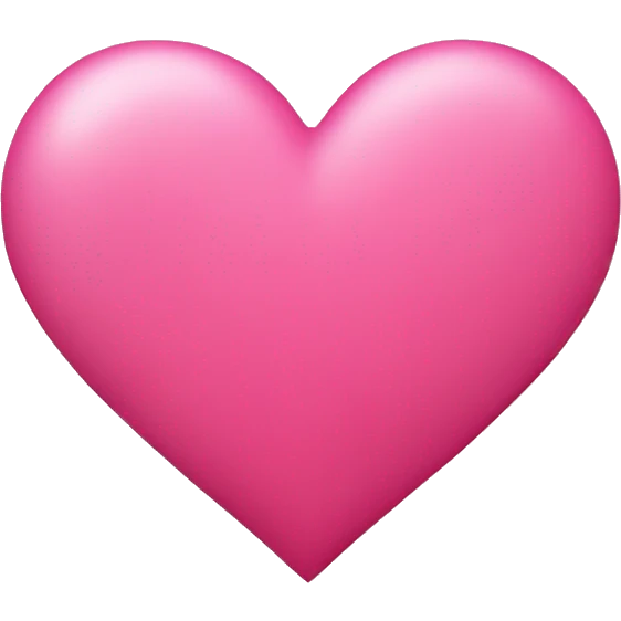 Pink heart  emoji