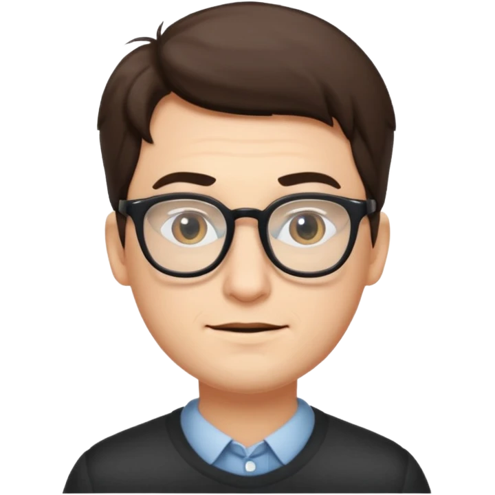 men with glasses emoji