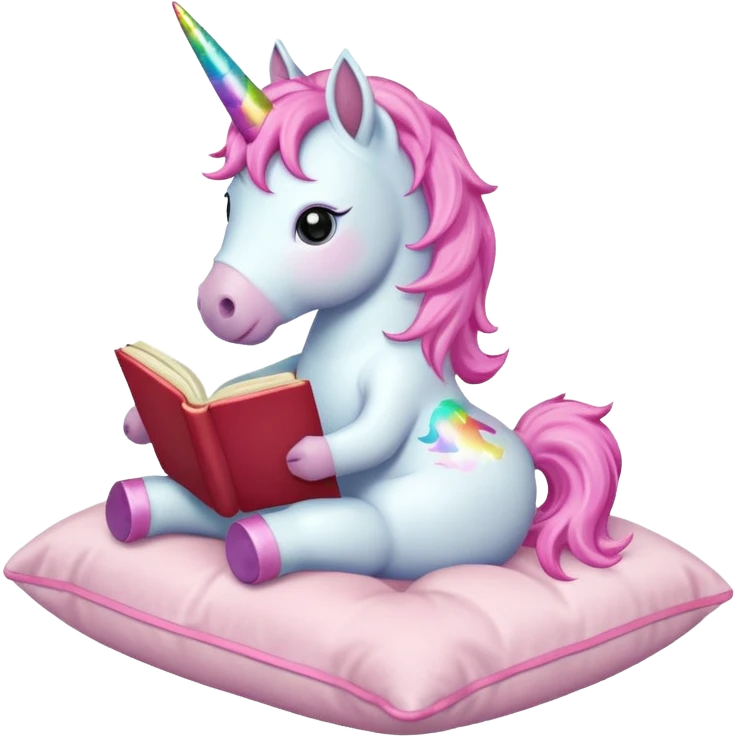 Unicorns read book
A tiny pastel unicorn sitting on a cushion, reading a glowing storybook.











 emoji