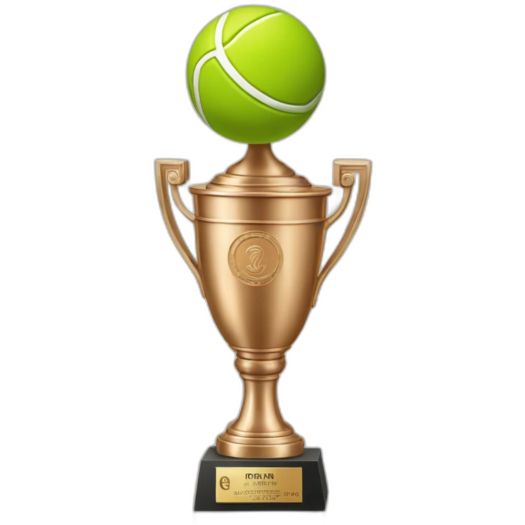 Rolan garros trophée emoji