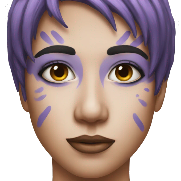 face paint emoji
