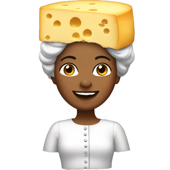 Cheese queen emoji