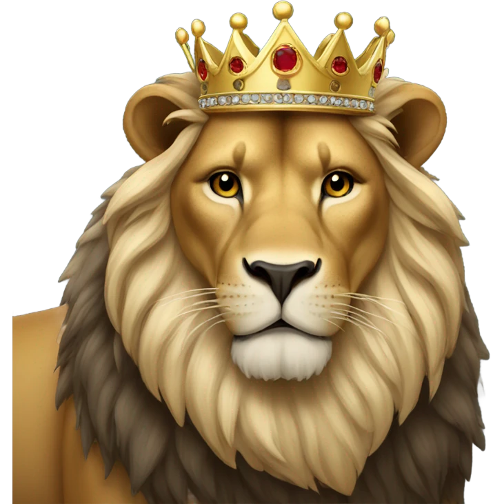 👑🦁 emoji