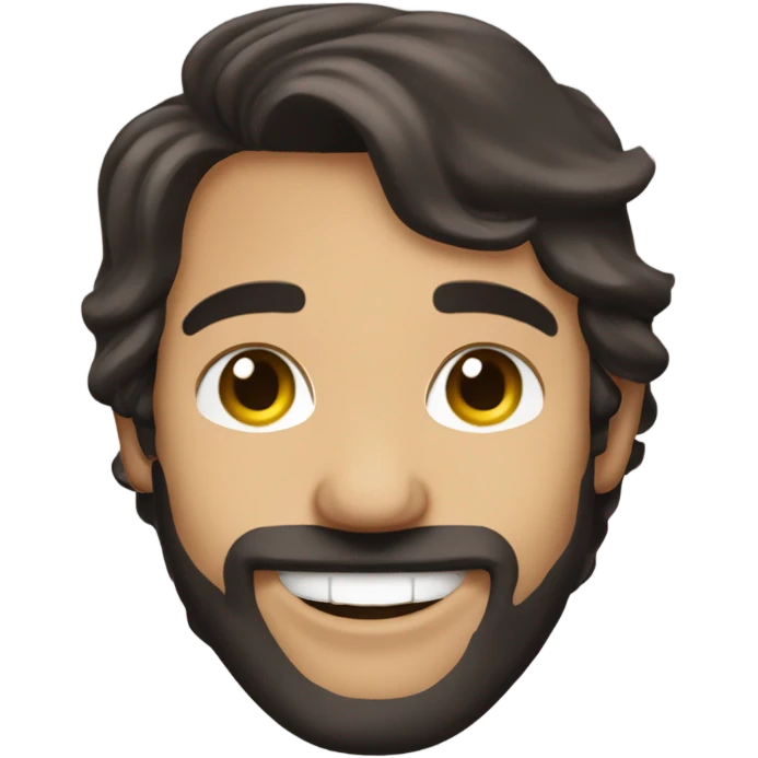 Jesse Tabish of the band Other Lives smiling emoji