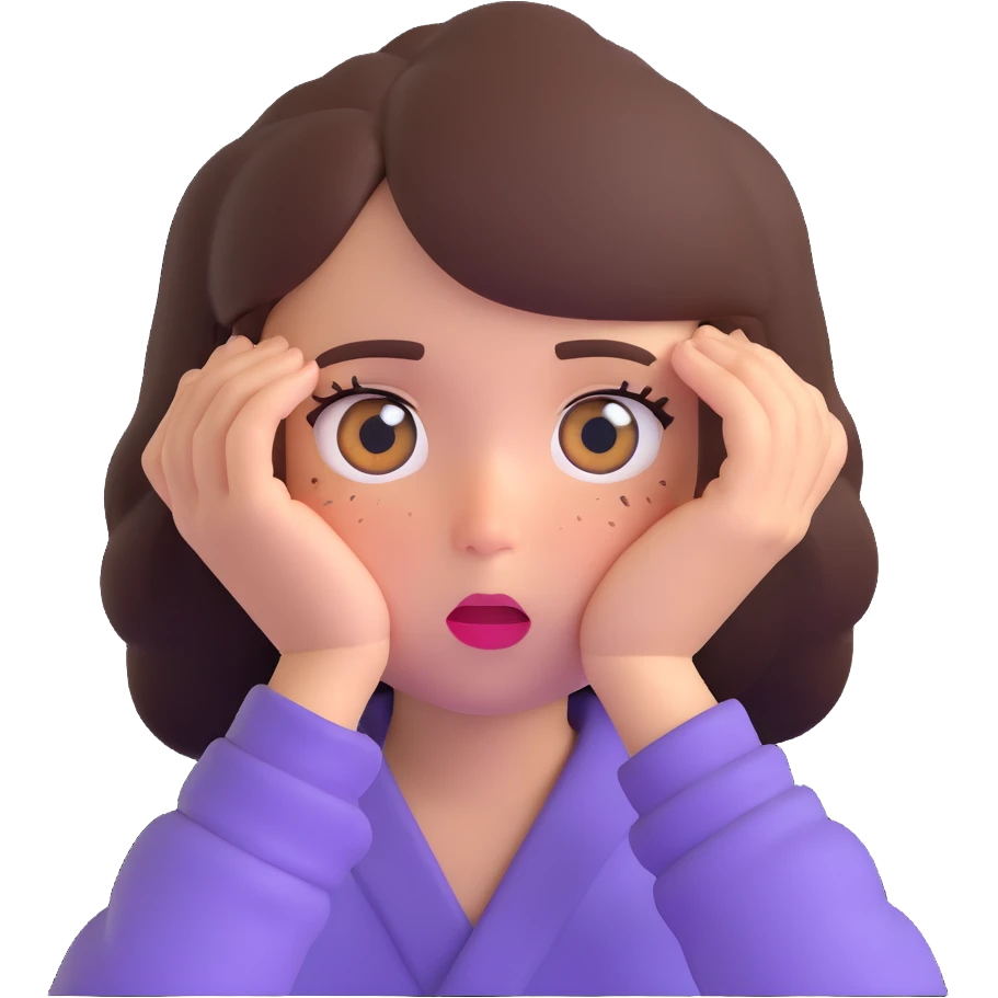 girl rolling eyes emoji