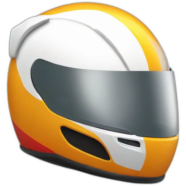 formula one helmet emoji