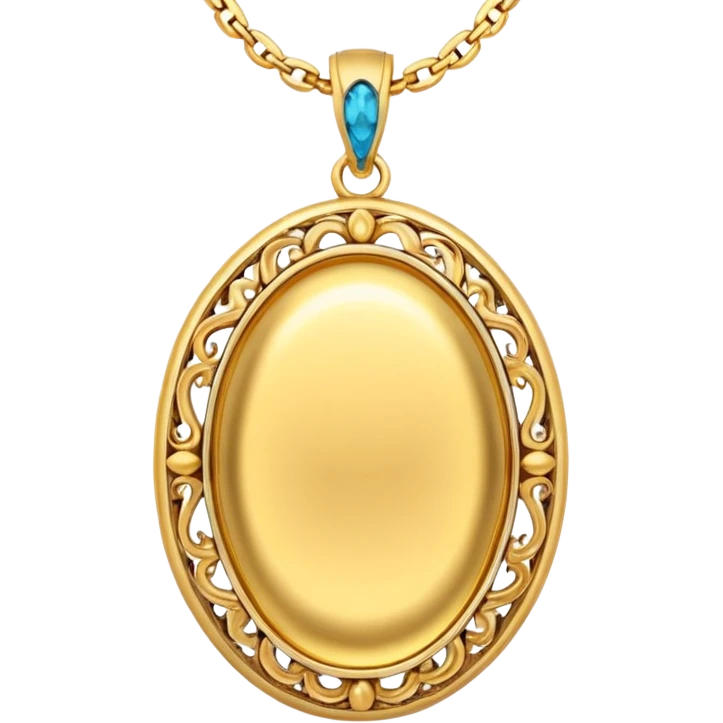 oval  necklace  emoji
