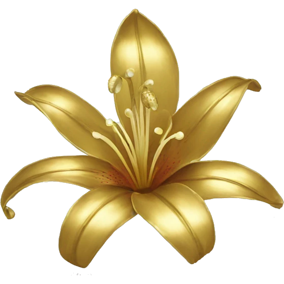 gilded lily emoji