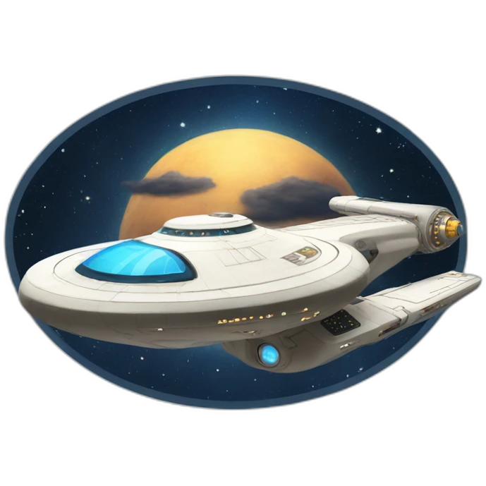 starship enterprise emoji