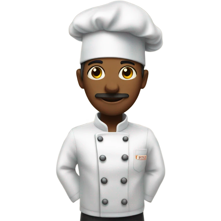 Chef in a kitchen  emoji