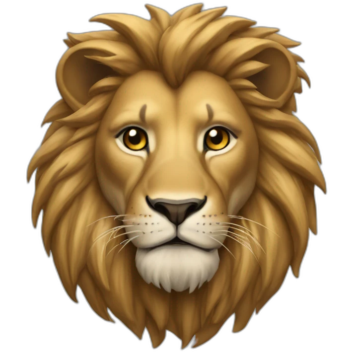 Lion de l’atlas qui rugit emoji