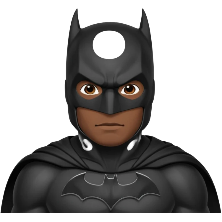 Bat man emoji