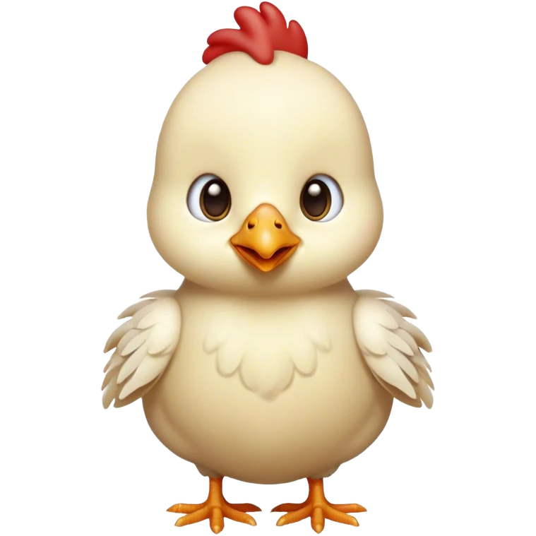 cute chicken emoji