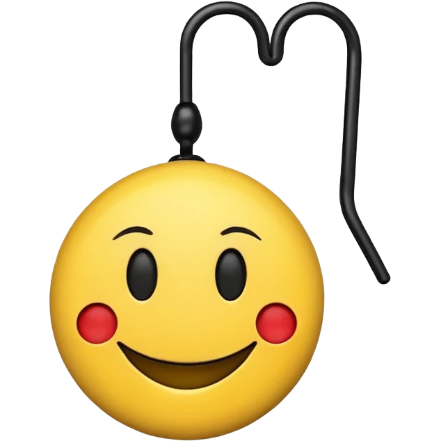 smiley face earring emoji