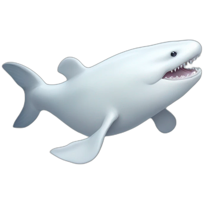 Beluga sturgeon emoji