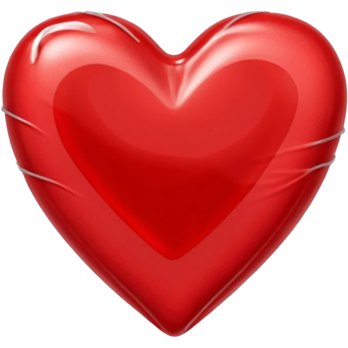 heart wrapped candy sweet emoji