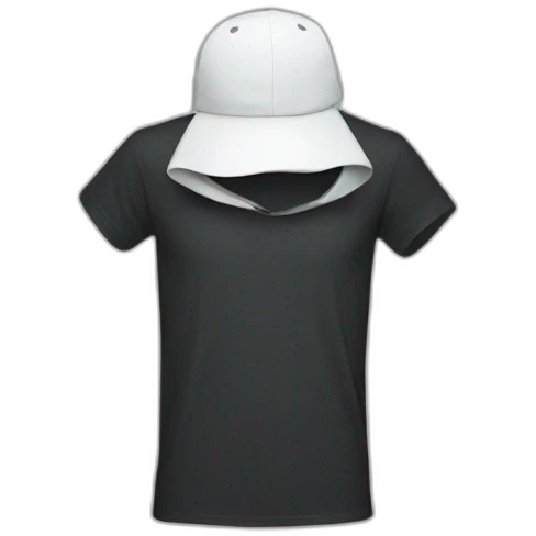 Tshirt over head emoji
