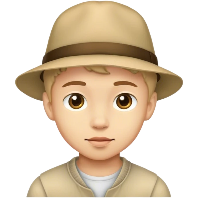 Boy with hat emoji