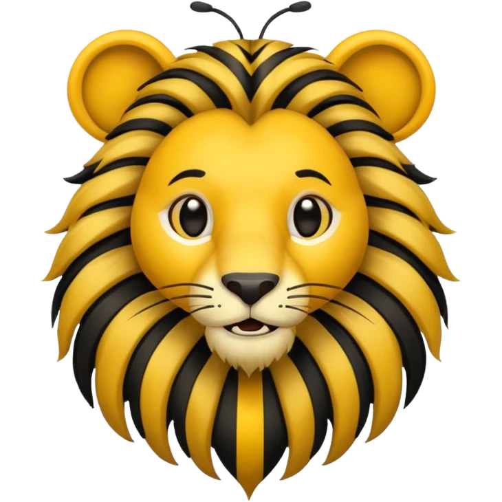 hose bee lion emoji