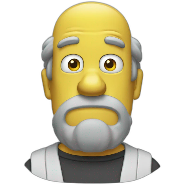 Homer simspon emoji