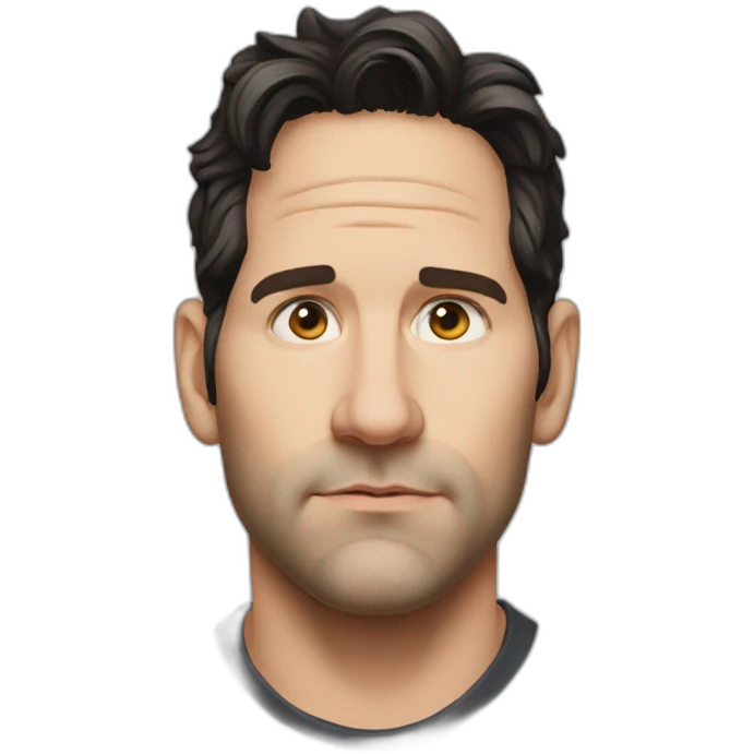 paul rudd serious emoji