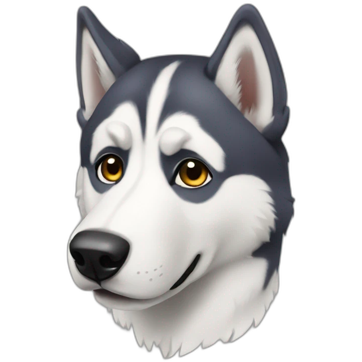 husky cooper color emoji