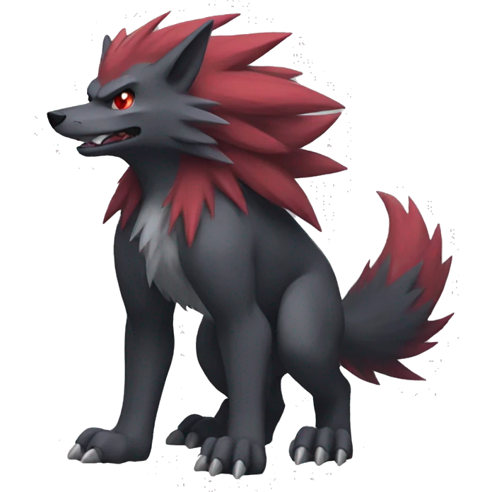 Zoroark full body emoji