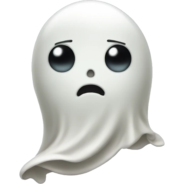 Cute ghost emoji