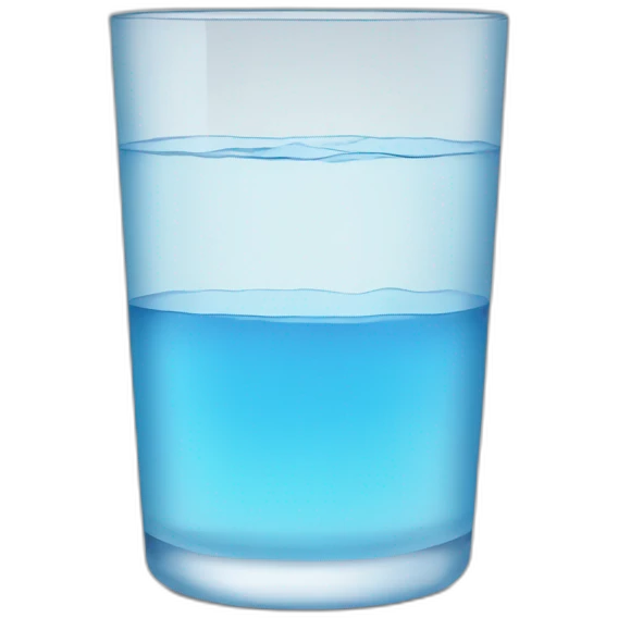 glass of water emoji