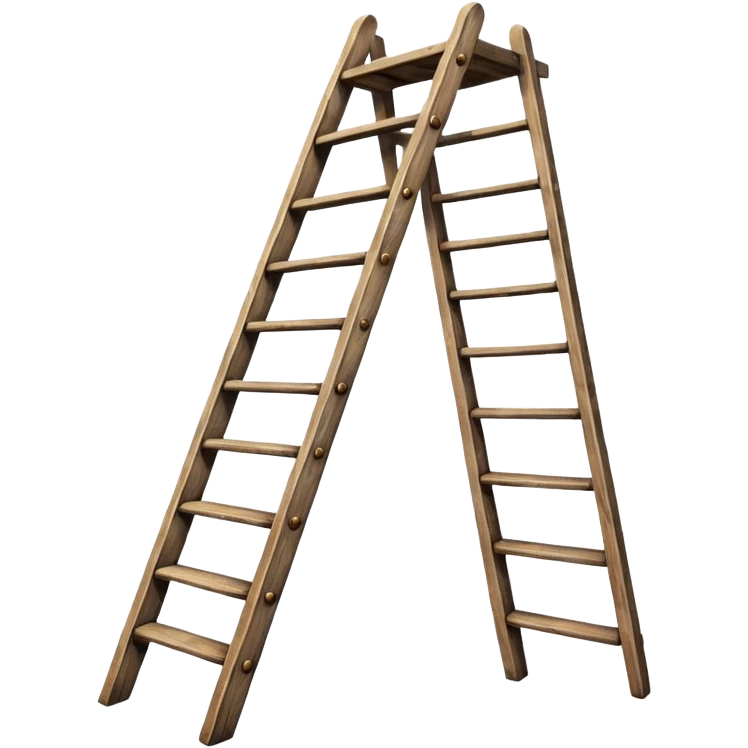 Wooden ladder emoji