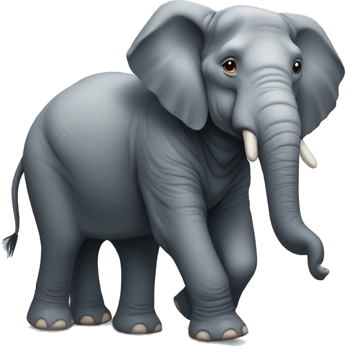 benign and strong elephant emoji