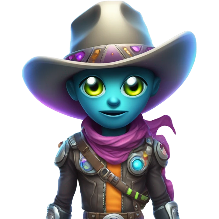 Alien Cowboy emoji