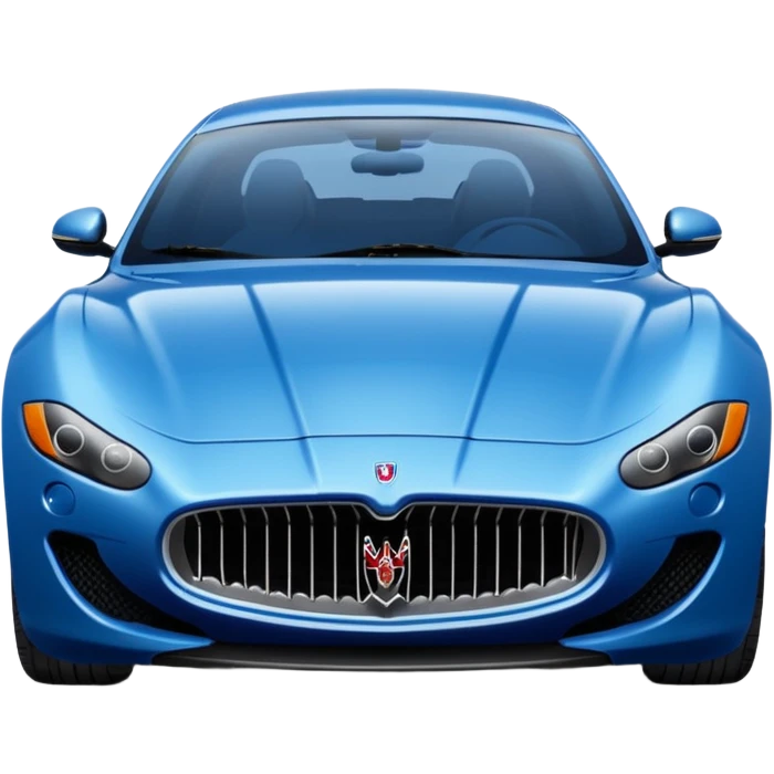 Blue Maserati emoji