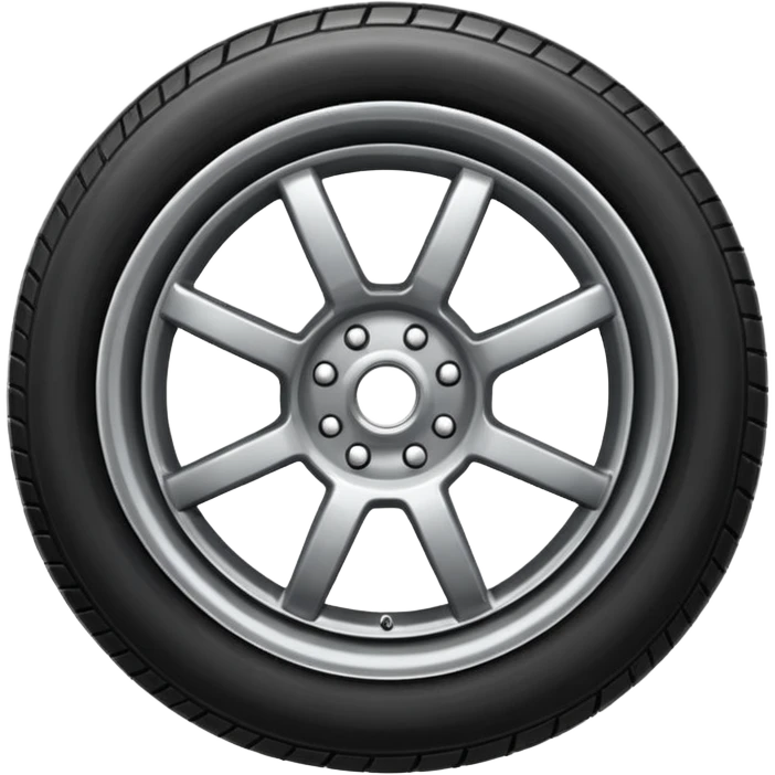 Car wheel  emoji