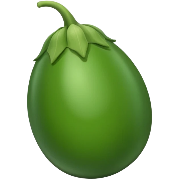 green brinjal emoji