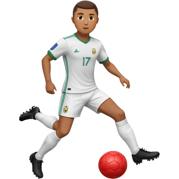 Ronaldo scoring from a free kick 
 emoji