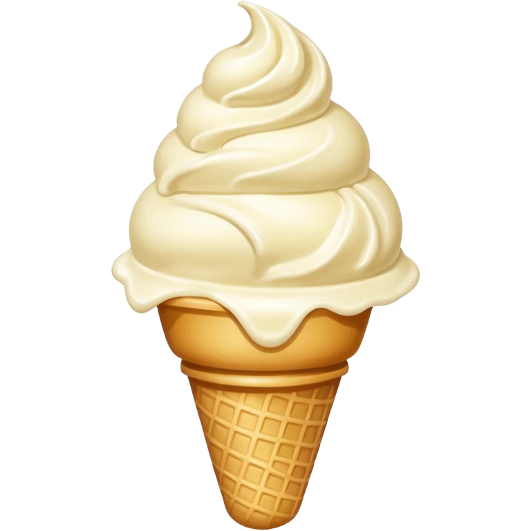 vanilla ice cream emoji