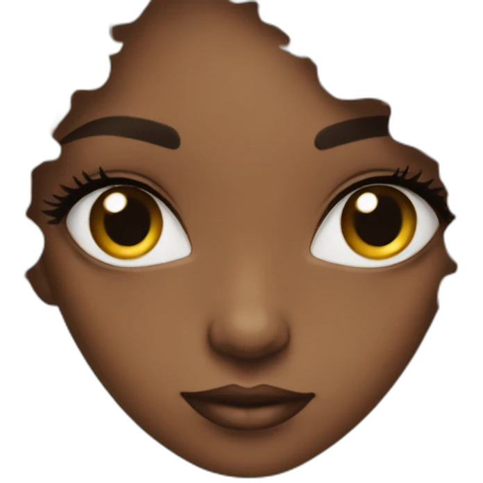 lashes girl emoji