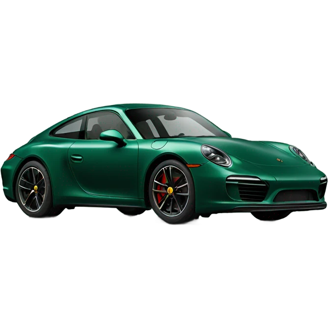 Porsche Dark Green  emoji