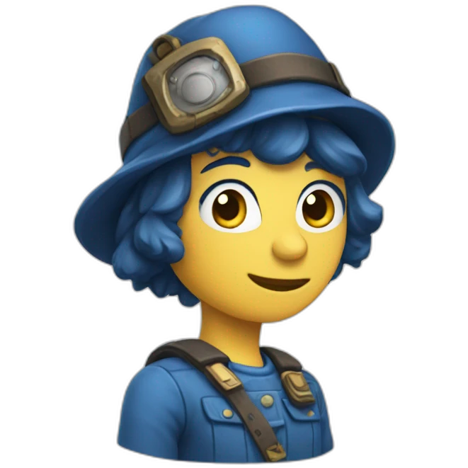 Schtroumpfette emoji