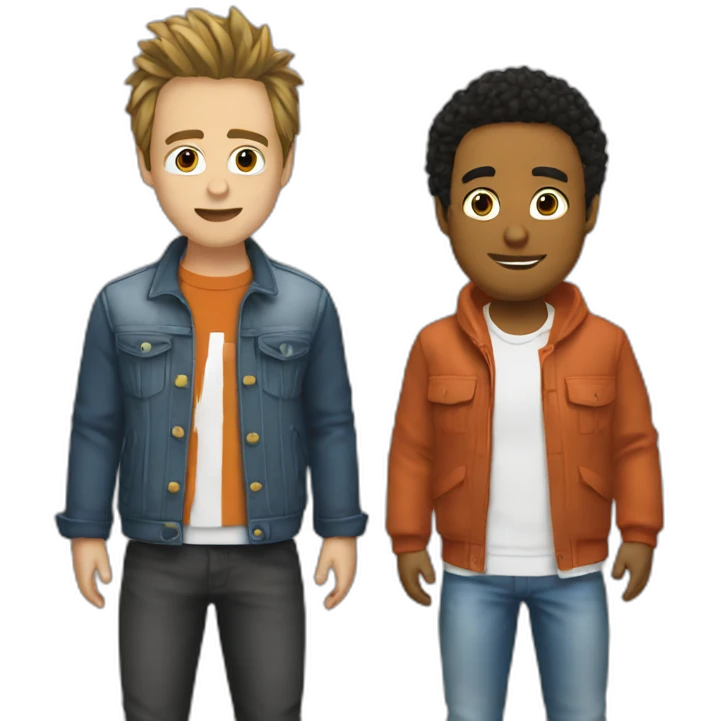 mcfly et carlito emoji