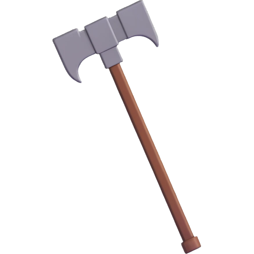 Minecraft pickaxe emoji