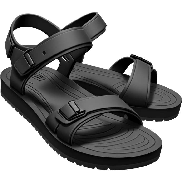 Teva sandals, platform  emoji