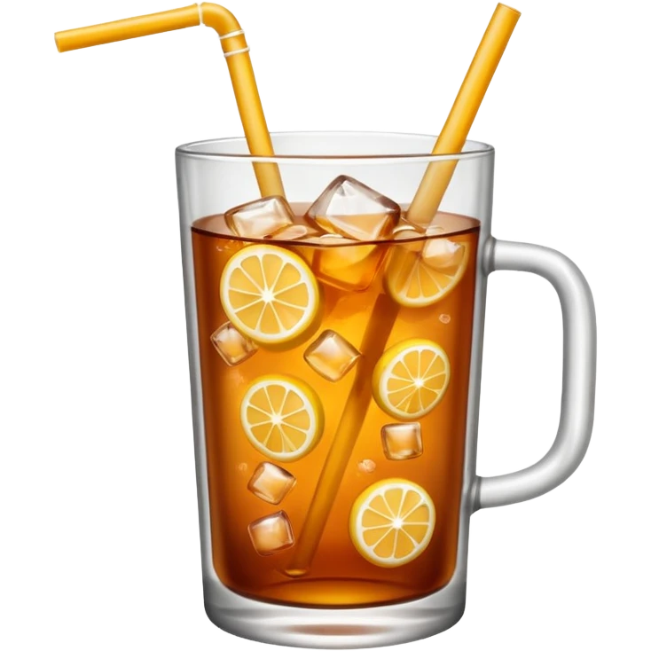 Iced tea wothout lemon emoji