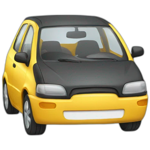 Voiture humain emoji