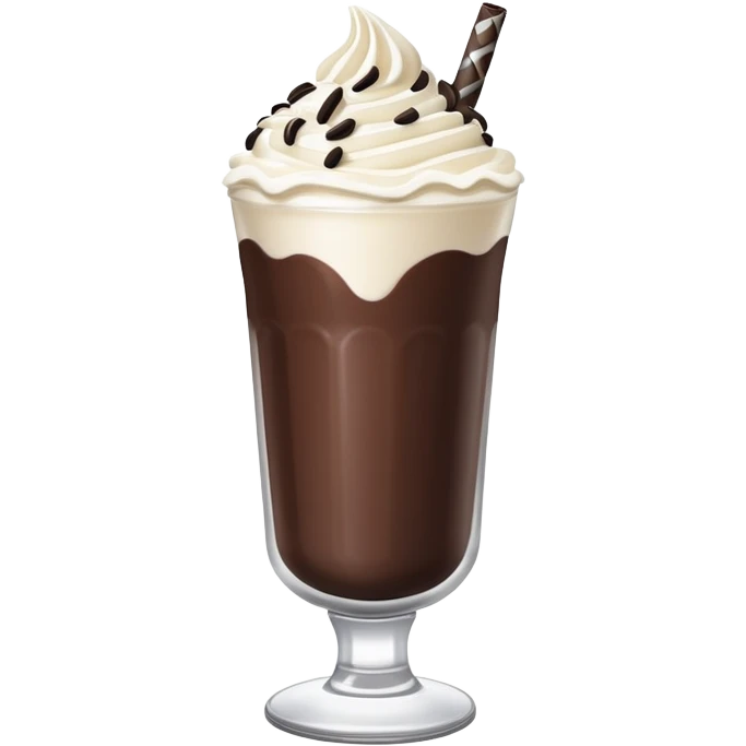 Oreo milk shake emoji