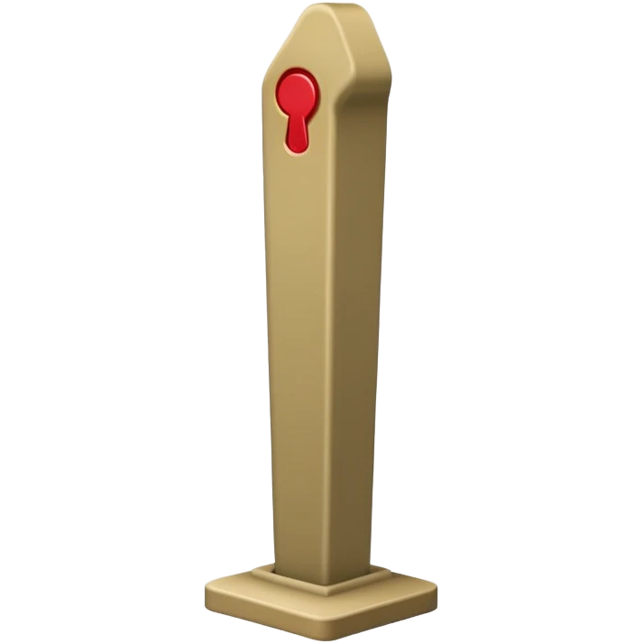 The khaki exclamation mark emoji