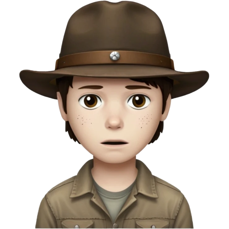 The walking dead carlcarl emoji